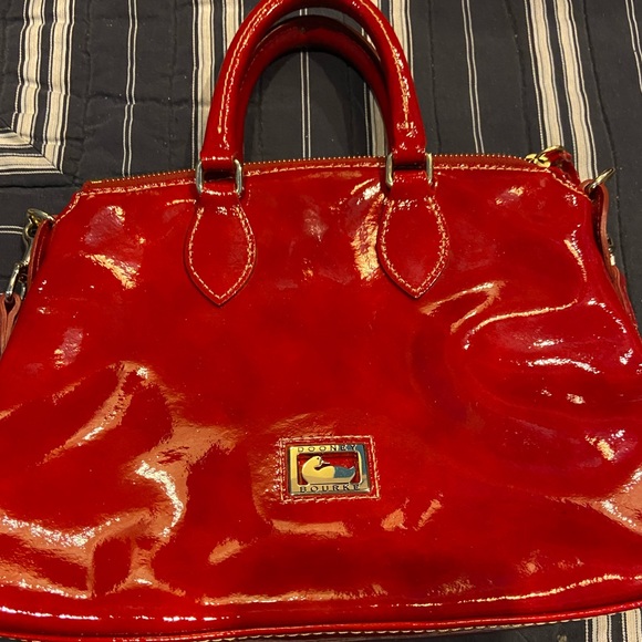 Dooney & Bourke Red Purse - Picture 1 of 3